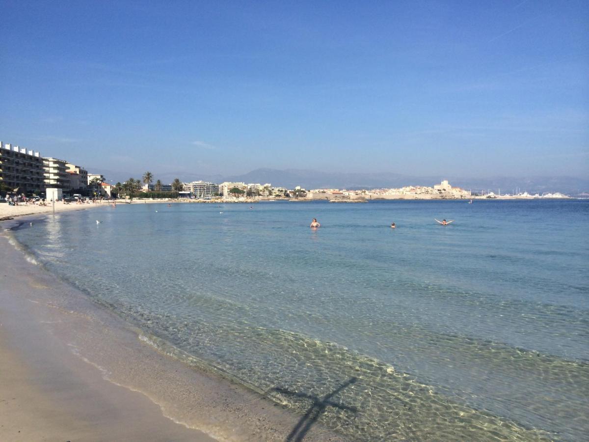 Grand Studio 7 Minutes De La Plage Et Climatise Sur Juan Les Pins Антиб Екстериор снимка