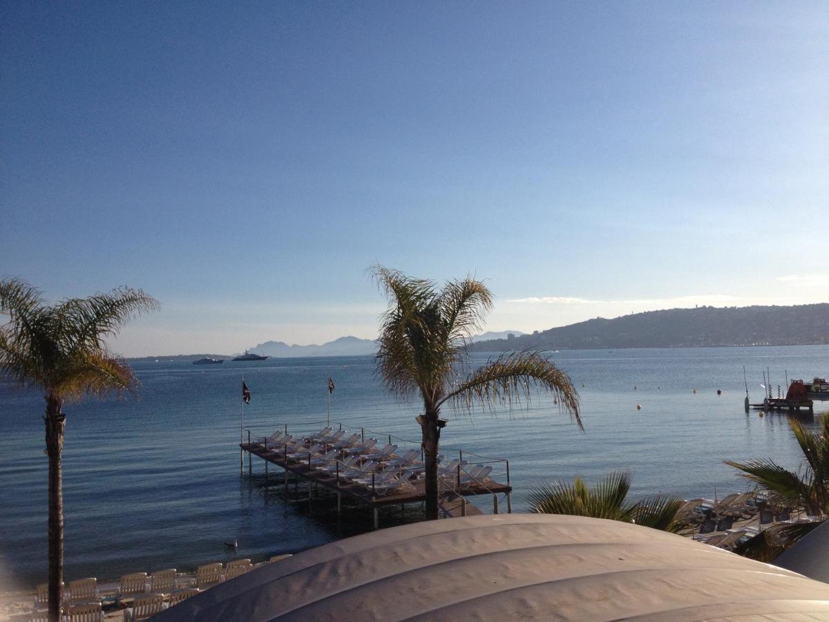 Grand Studio 7 Minutes De La Plage Et Climatise Sur Juan Les Pins Антиб Екстериор снимка
